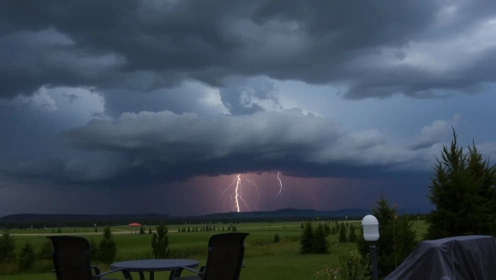 Måttlig varning för åska – vad betyder det?
