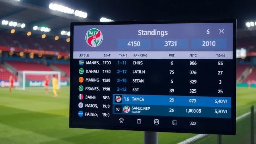 Poängställning i Falkenbergs FF