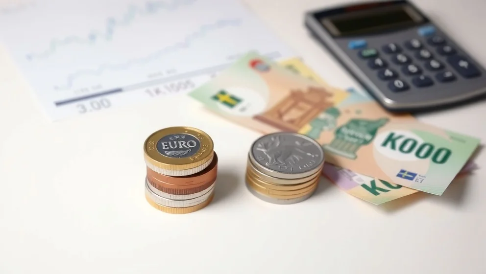 Vad kostar 10 euro i svenska kronor