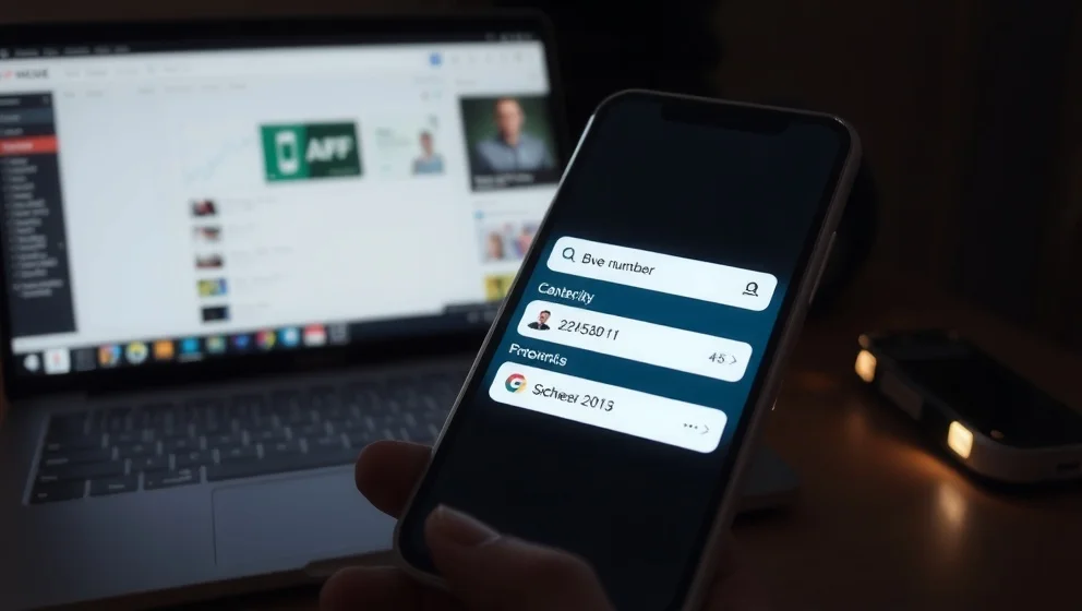 Vem ringde mig från okänt nummer